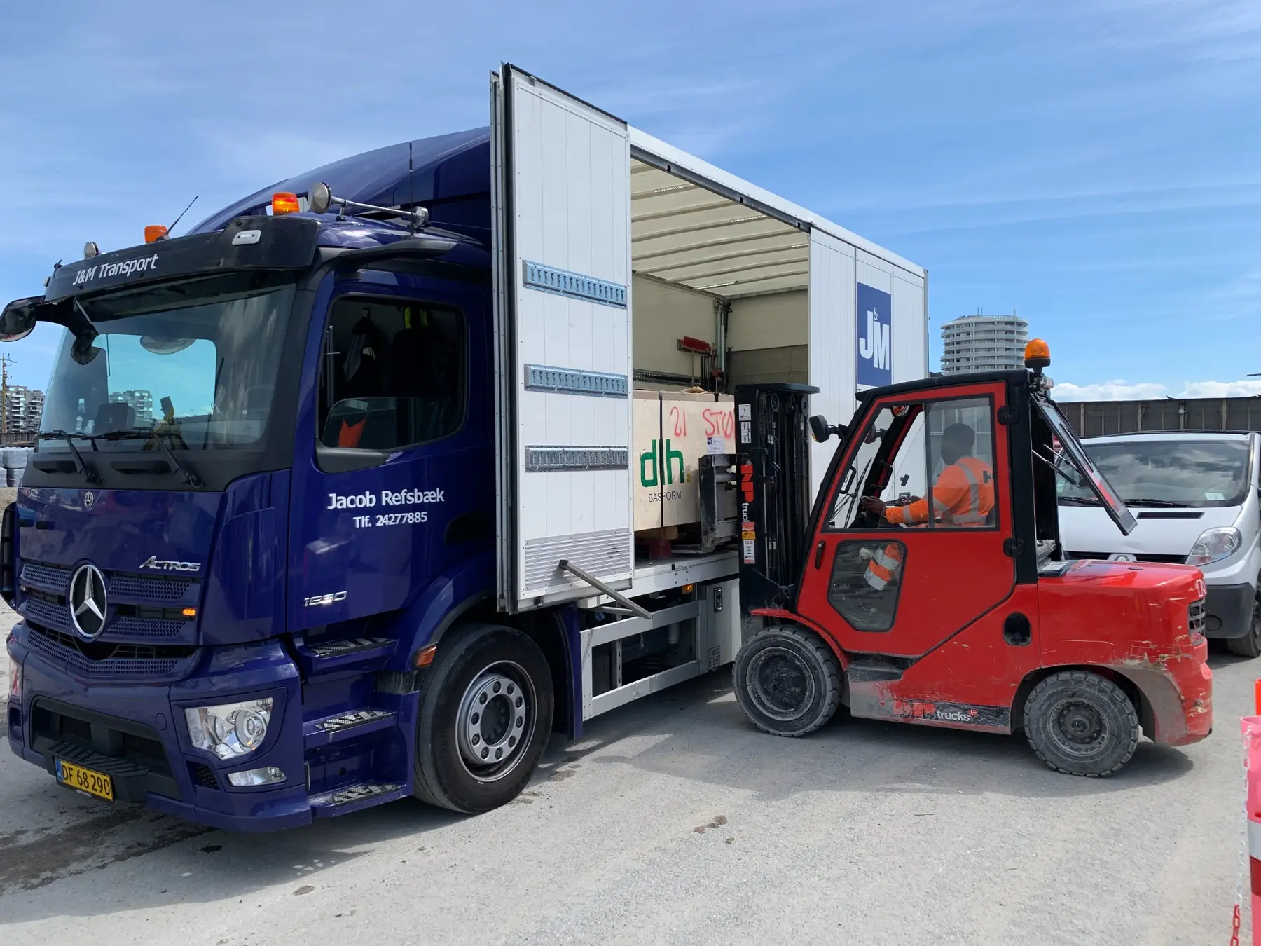 Effektiv losning med truck